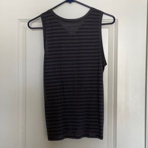 Grey lululemon tank top